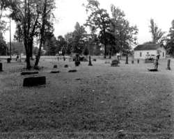 The markers in the cemetery are facing east and most of them are homemade by using granite and marble. Many markers are broken and damaged too.